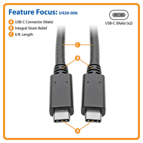 Tripp Lite U420-006 USB cable