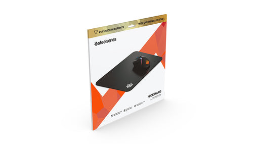 Steelseries QcK Hard Gaming Mauspad Monochromes Schwarz