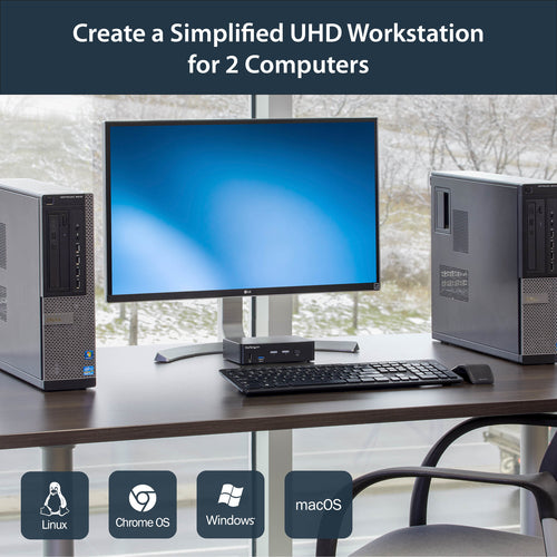 StarTech.com SV231DPU34K KVM switch