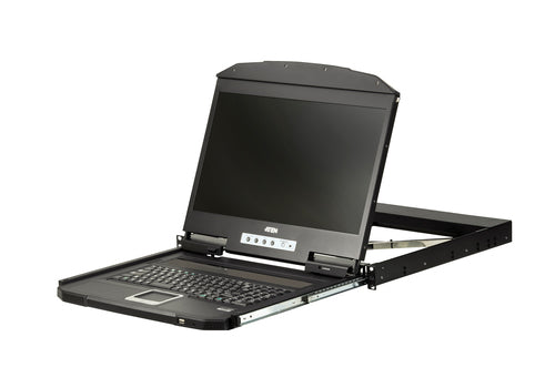 ATEN CL3700NW 18.5-Inch Rack Console | 1920x1080 | 350 cd/m² | KVM Switch