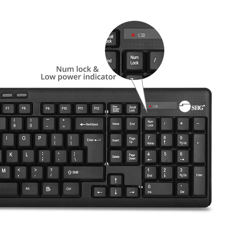 Siig JK-WR0T12-S1 keyboard