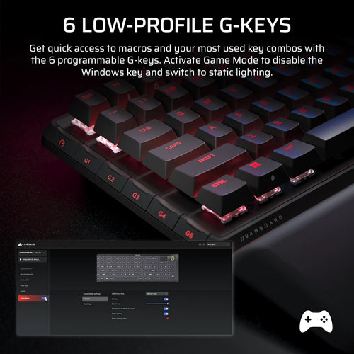 Corsair VANGUARD 96 keyboard