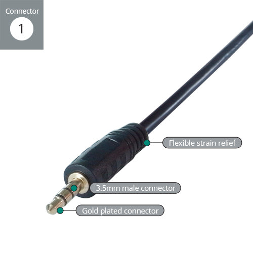 connektgear 23-2050 audio cable