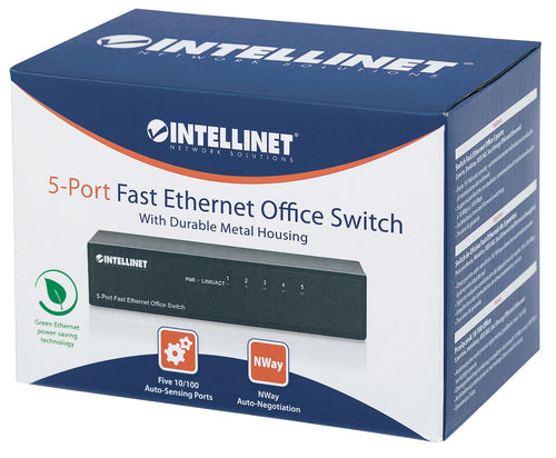 Intellinet 5-Port Fast Ethernet Office Switch