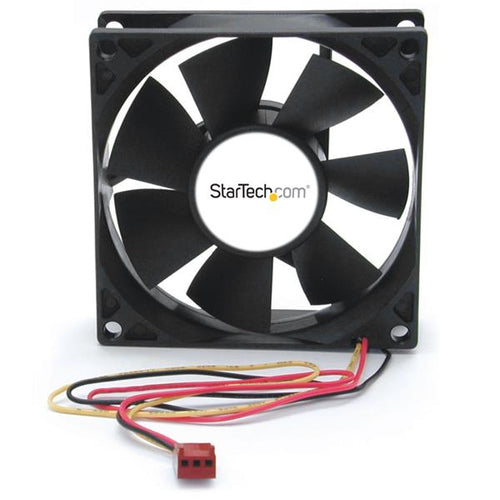 80mm Computer Case Fan 3000 RPM Dual Ball Bearing TX3 Connector