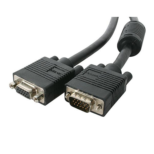 VGA-Verlängerungskabel 15 m StarTech HD15 St/Bu Schwarz