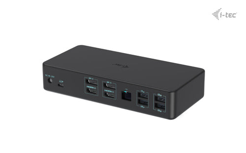 i-tec CADUAL4KDOCKPD2UK laptop dock/port replicator