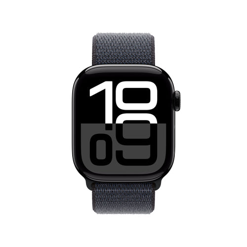 Apple Watch Series 10 GPS + Cellular 42mm Jet Black OLED Touchscreen 64GB