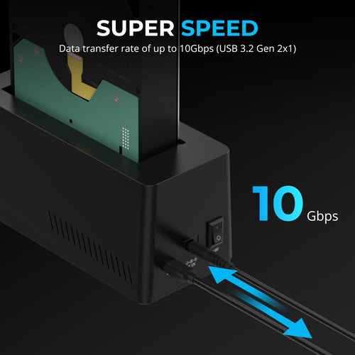 Sabrent DS-UC1B storage drive docking station