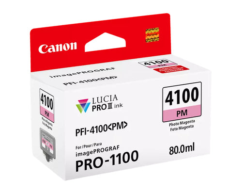 Canon LUCIA PRO II PFI-4100 Fotomagenta-Tintenpatrone 80ml
