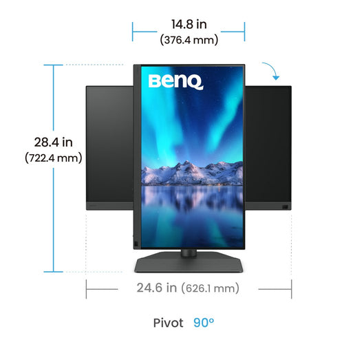 BenQ SW242Q computer monitor