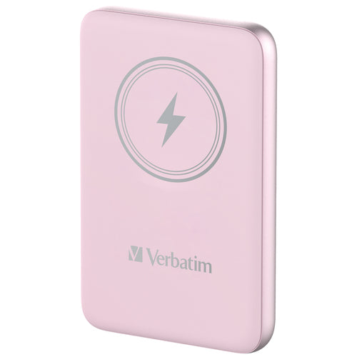 Verbatim Charge 'n' Go 10000mAh Kabellose Powerbank - Pink - Quick Charge 3.0