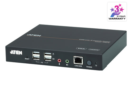 ATEN KA8278 KVM Switch - 1920 x 1200 Full HD, Rack Mountable