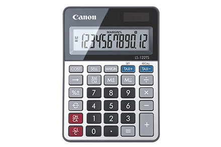 Canon LS-122TS calculator
