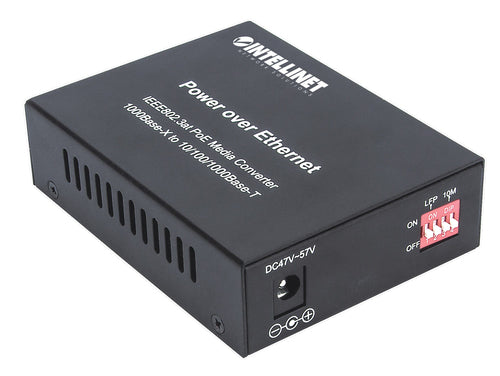 Gigabit PoE+ Medienkonverter 1000Base-T RJ45 auf SFP Port 1000 Mbit/s