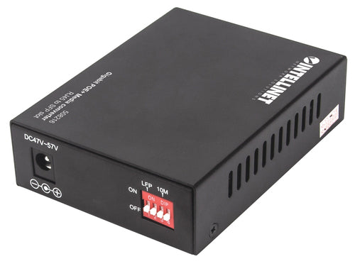 Gigabit PoE+ Medienkonverter 1000Base-T RJ45 auf SFP Port 1000 Mbit/s