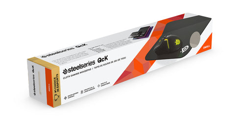 Gaming Mouse Pad Steelseries QcK Monochromatic Black Non-Slip Rubber Silicone
