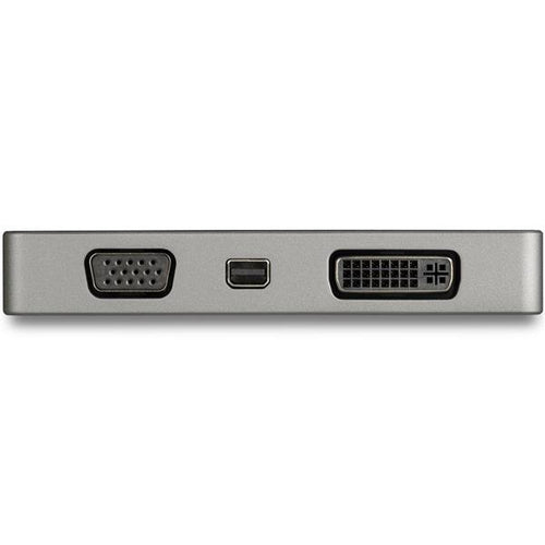 StarTech.com USB-C Multiport Video Adapter – 4K 60Hz, HDMI, Mini DisplayPort, VGA, DVI – 5-in-1 mit 95W PD Passthrough