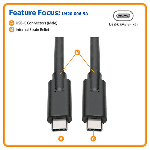 Tripp Lite U420-006-5A USB cable