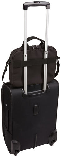 Case Logic Advantage ADVA-111 Schwarze Messenger Bag – Leichte 11,6-Zoll-Laptoptasche