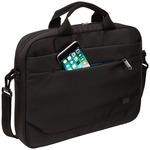 Messenger-Tasche für 14-Zoll-Laptop – Case Logic Advantage ADVA-114 – Leichtes und stilvolles schwarzes Design