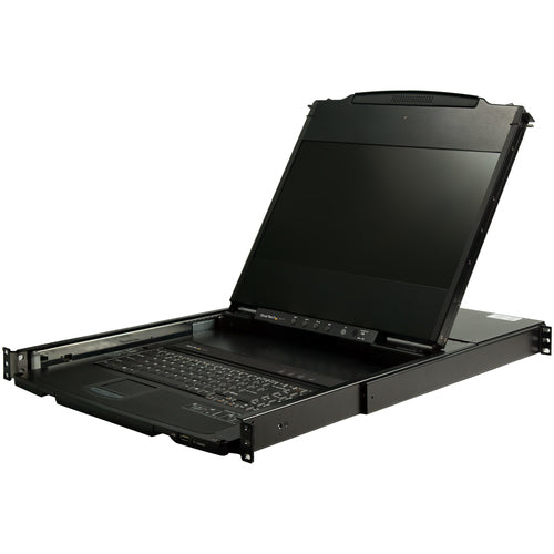 KVM Console StarTech 17.3-Inch Dual Rail 1080p HDMI VGA Rackmount USB