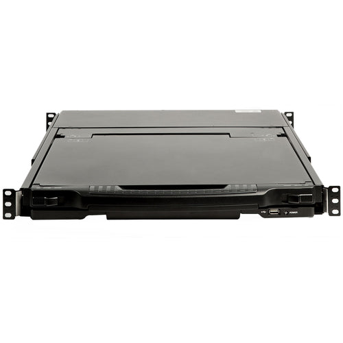 17 Zoll Dual Rail KVM-Konsole 1080p HDMI VGA Rackmount USB