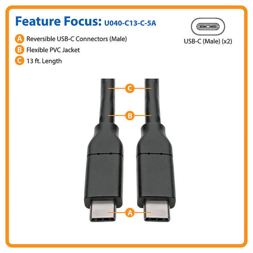 Tripp Lite U040-C13-C-5A USB cable