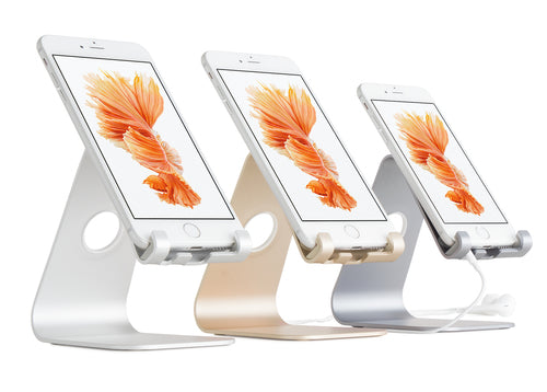 Mobile Phone Holder Rain Design mStand Indoor Silver