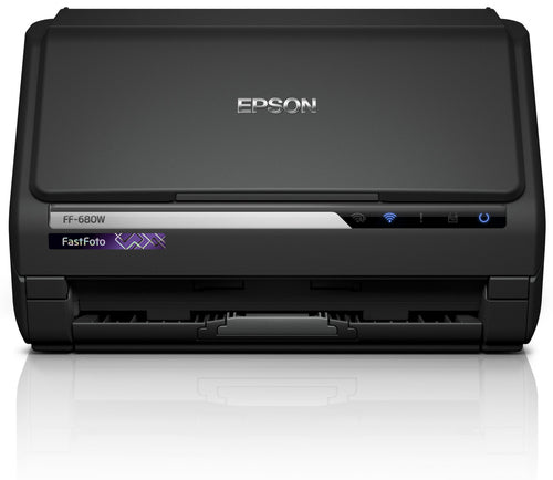 Photo Scanner Epson FastFoto FF-680W 600x600 DPI 45 ppm 216x910 mm - B11B237401BY