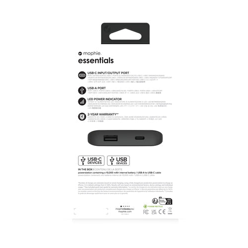 mophie essentials powerstation 10K