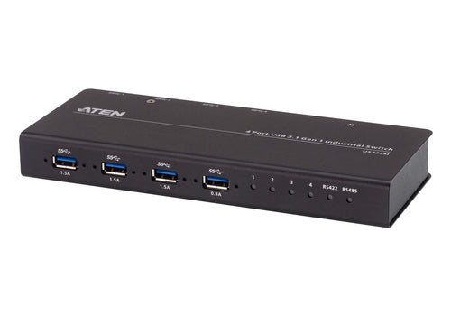 ATEN Computer Data Switch 5 Gbit/s Black Metal