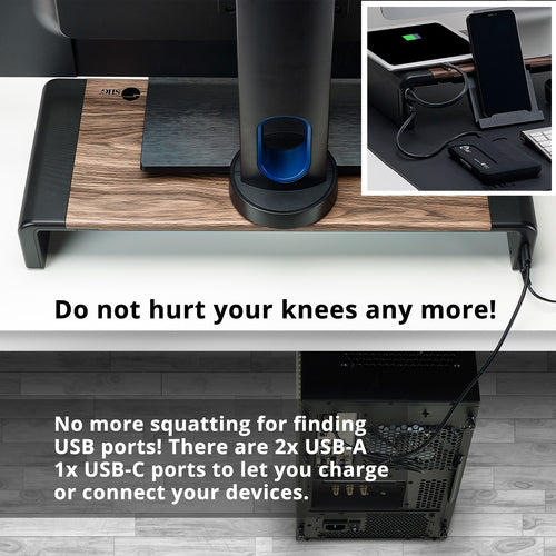 Siig CE-MT2Q12-S1 monitor mount / stand