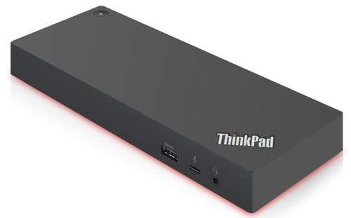 Lenovo 40AN0135US Thunderbolt 3 Dock - 4K Ultra HD Schwarz/Rot
