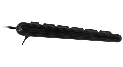 Full-Size Wired USB Keyboard Macally QKEYB Black