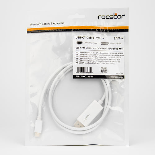 Rocstor Y10C239-W1 video cable adapter