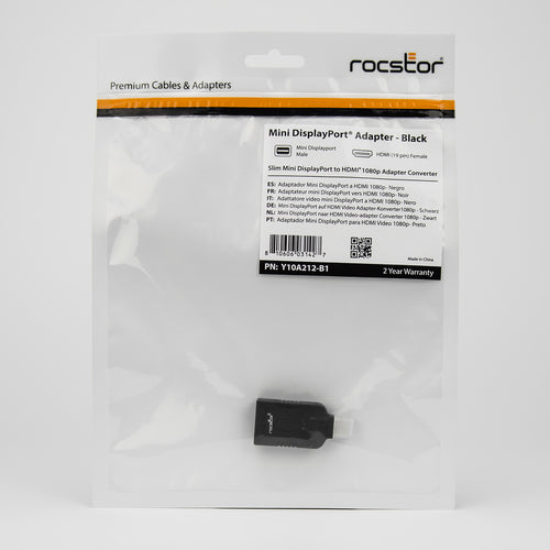 Rocstor Y10A212-B1 cable gender changer