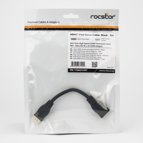 Rocstor Y10A214-B1 HDMI cable