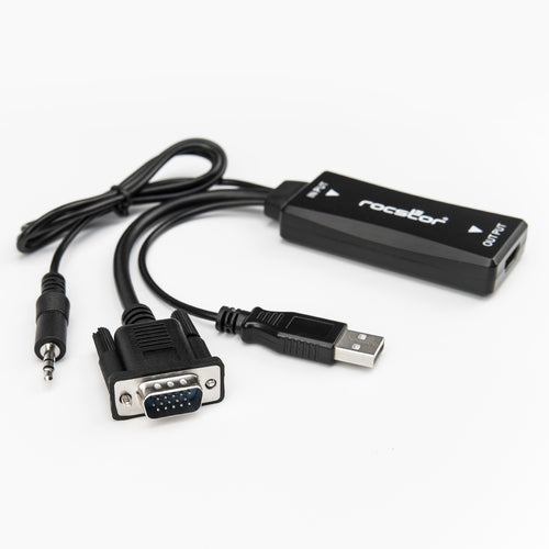 Rocstor Y10A218-B1 video cable adapter