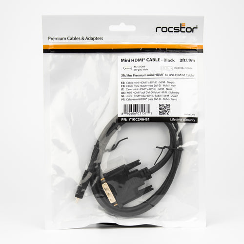 Rocstor Y10C246-B1 video cable adapter