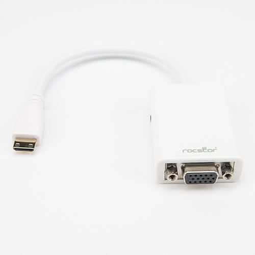 Rocstor Y10A225-W1 video cable adapter