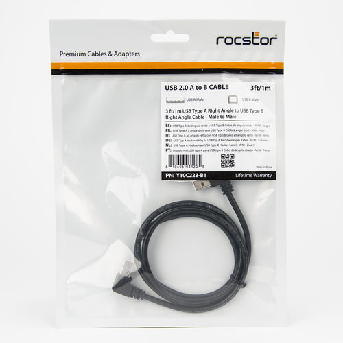 Rocstor Y10C223-B1 USB cable