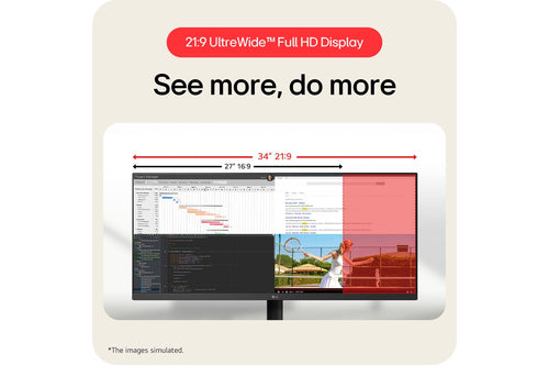 LG 34U511A-B computer monitor