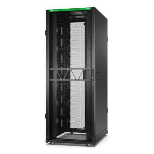 42U Freestanding Rack Cabinet APC Netshelter SX Gen2 Adjustable Feet Key Lock Black
