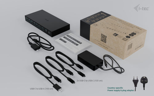 i-tec C31KVMDOCKPDPRO laptop dock/port replicator