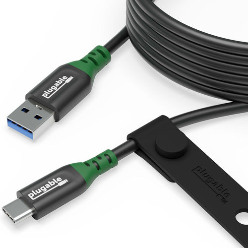 USB-C-auf-USB-A-Kabel, 1,8 m, USB 3.2 Gen 2, 5 Gbit/s, Ladekabel kompatibel mit iPhone und Tablets