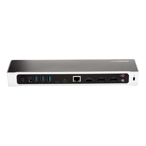 4K USB-C Docking Station Triple Monitor HDMI DisplayPort 100W Power Delivery