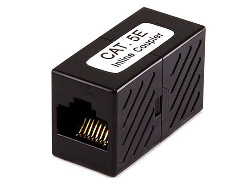 RJ45 Gender Changer Adapter Monoprice 7283 Black