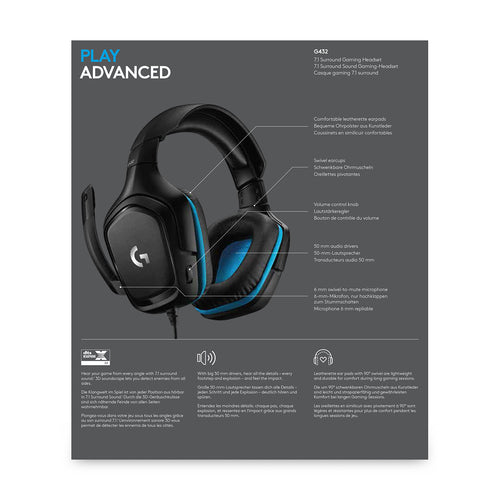Logitech G 981-000770 headphones/headset