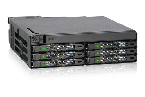 Drive Bay Panel Icy Dock MB606SPO-B Metal 12Gb/s with 4cm Fan